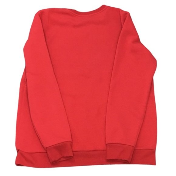 Marvel Deadpool Pullover Sweater Crewneck Long Sleeve Red/Black Large Men's - Picture 6 of 10